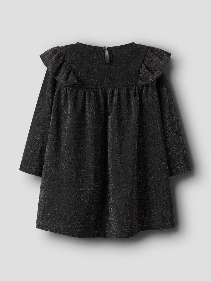 Name It - Nmfroisin M Ls Dress - 4874539 Black Kjoler 