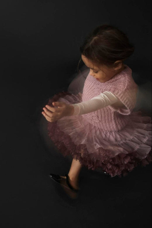 Name It - Nmfrona Tulle Skirt - 5121760 Mauve Shadows