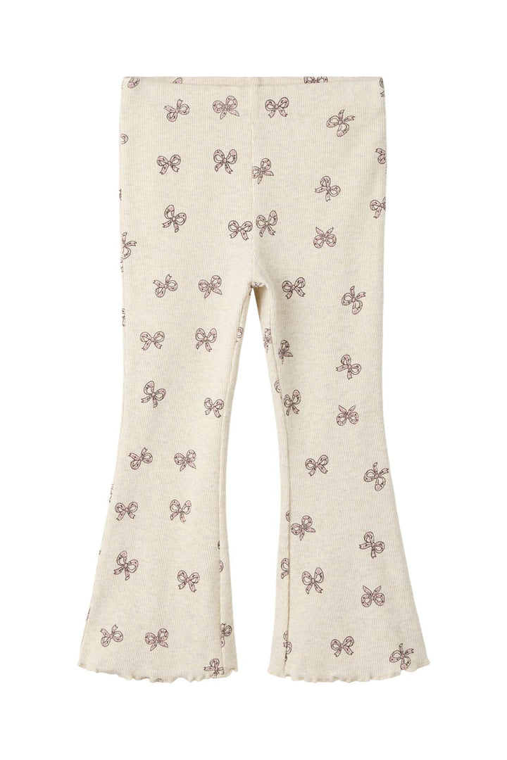 Name It - Nmfrulies Flared Legging - 5115331 Peyote Melange