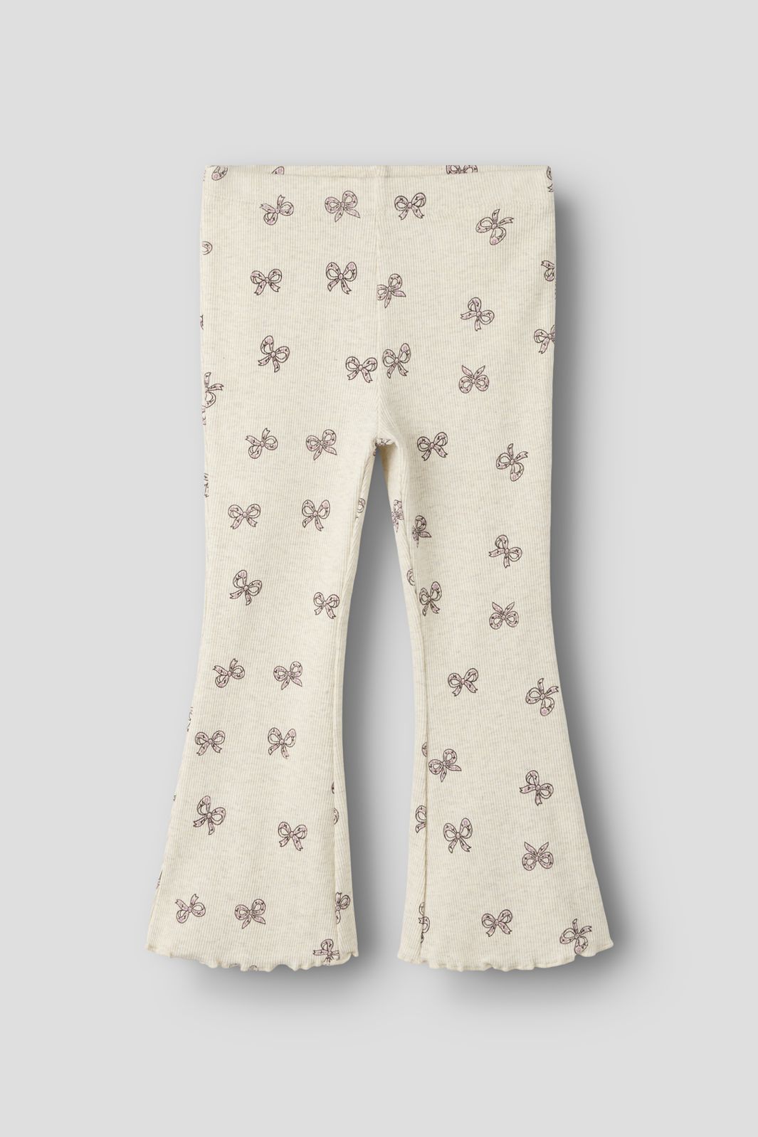 Name It - Nmfrulies Flared Legging - 5115331 Peyote Melange