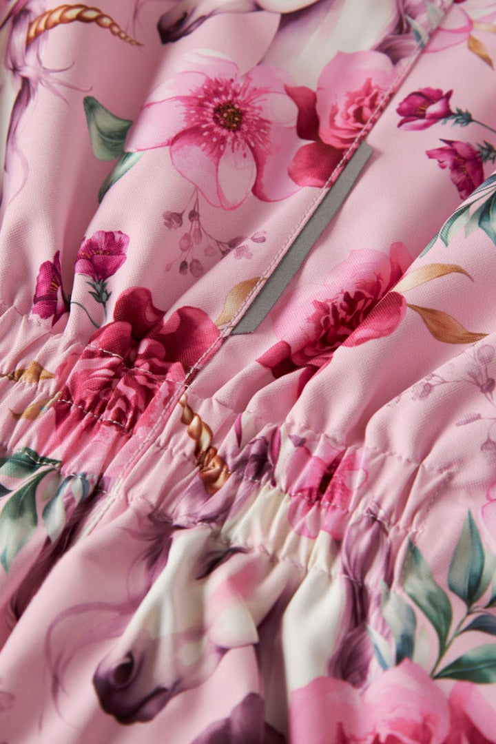 Name It - Nmfsnow10 Suit - 4874995 Parfait Pink Floral Unicorn