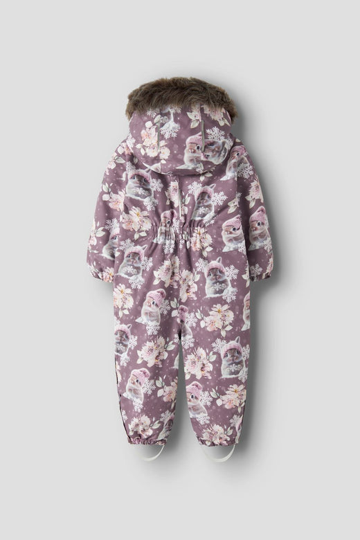 Name It - Nmfsnow10 Suit - 5127973 Grape Shake Snow Bunny