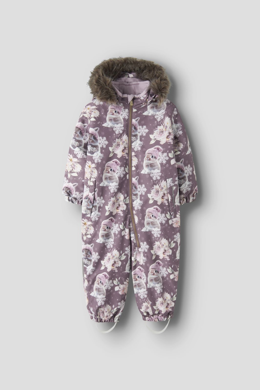 Name It - Nmfsnow10 Suit - 5127973 Grape Shake Snow Bunny