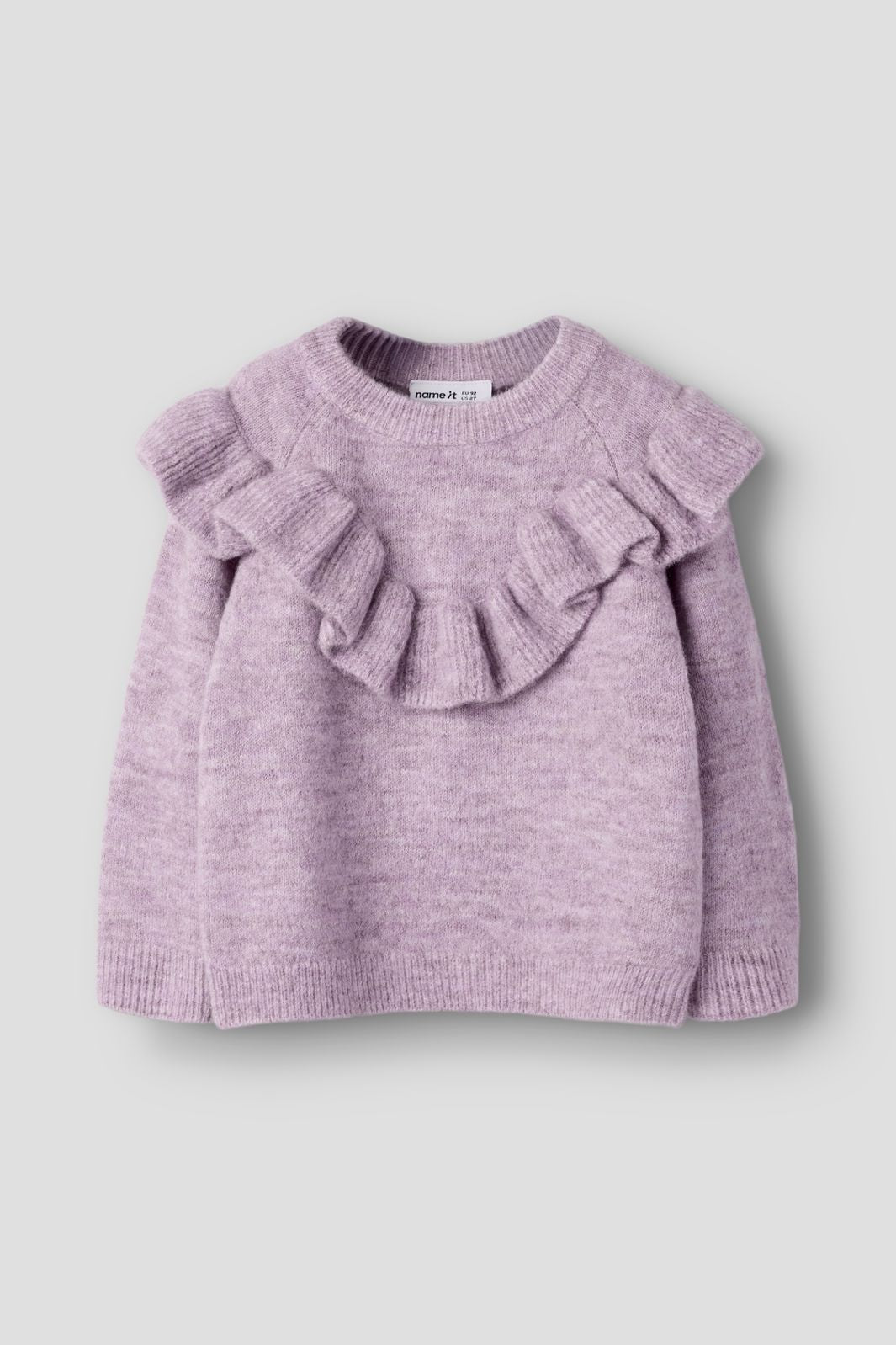 Name It - Nmfsyla Ls Knit - 5116001 Mauve Shadows