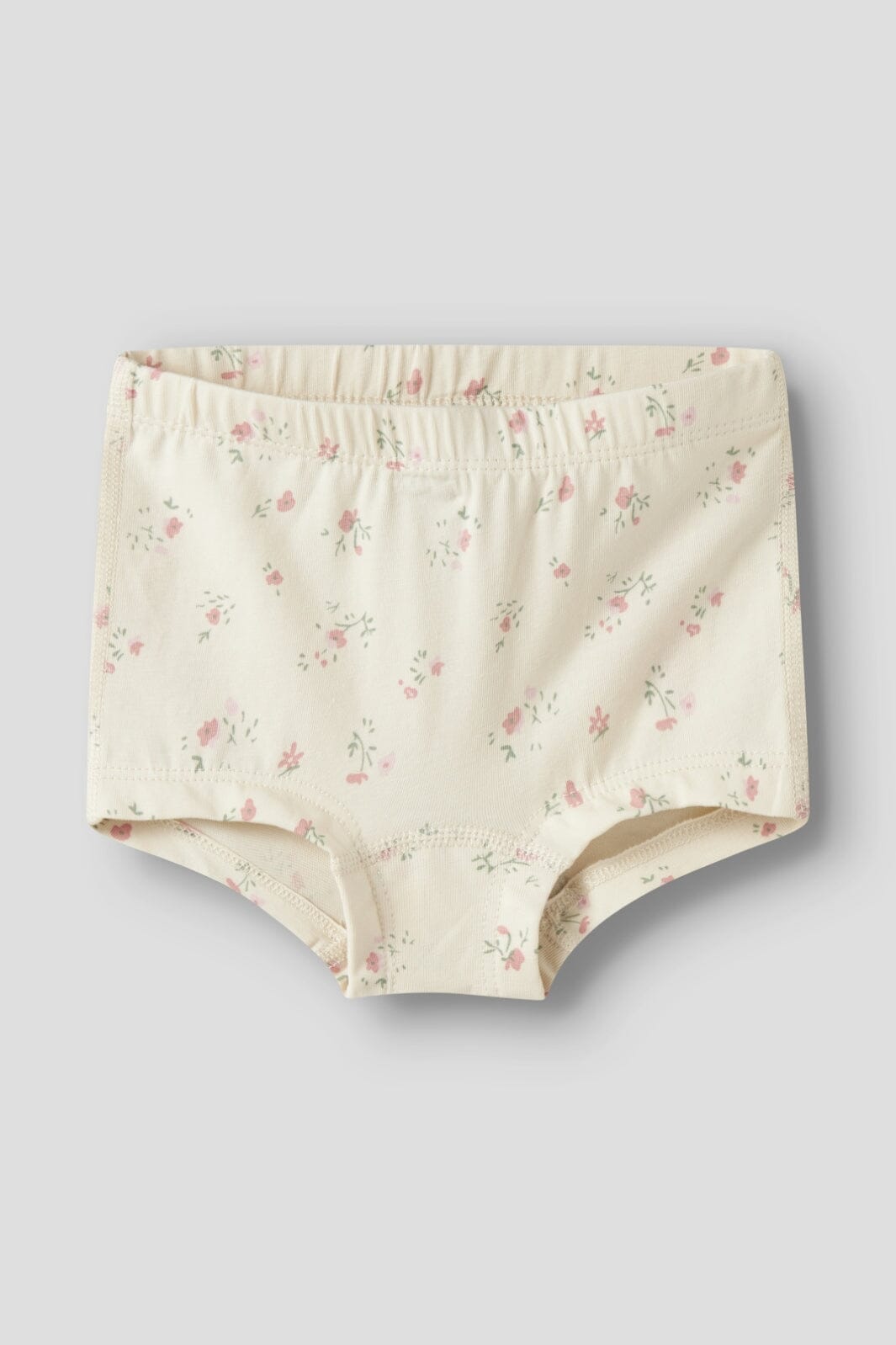 Name It - Nmftights Flower - 4871384 Turtledove W/ Pale Lilac + Mellow Rose Underbukser 