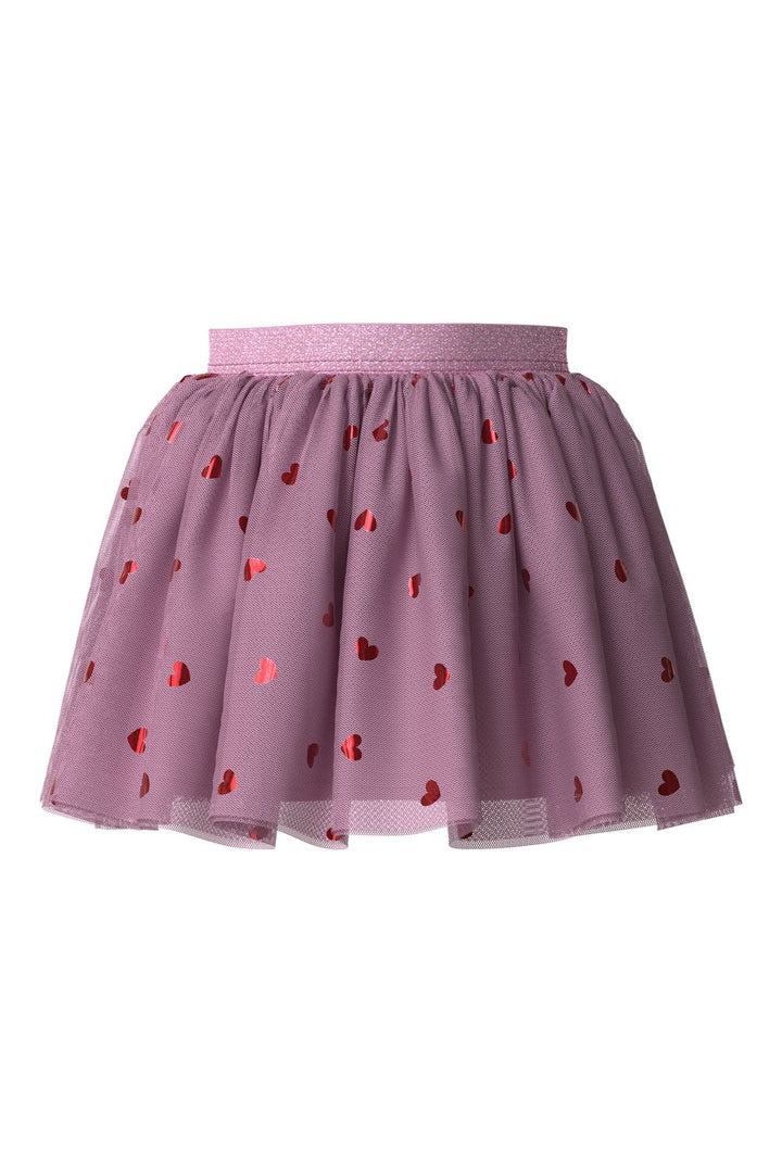 Name It - Nmfvabos Skirt - 5183791 Full Blooming Pink Small Heart
