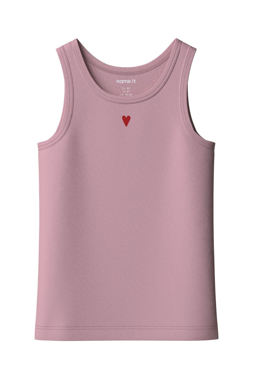Name It - Nmfvismas Tank Top Giftpack - 5144320 Red Dahlia W/ Pink Nectar