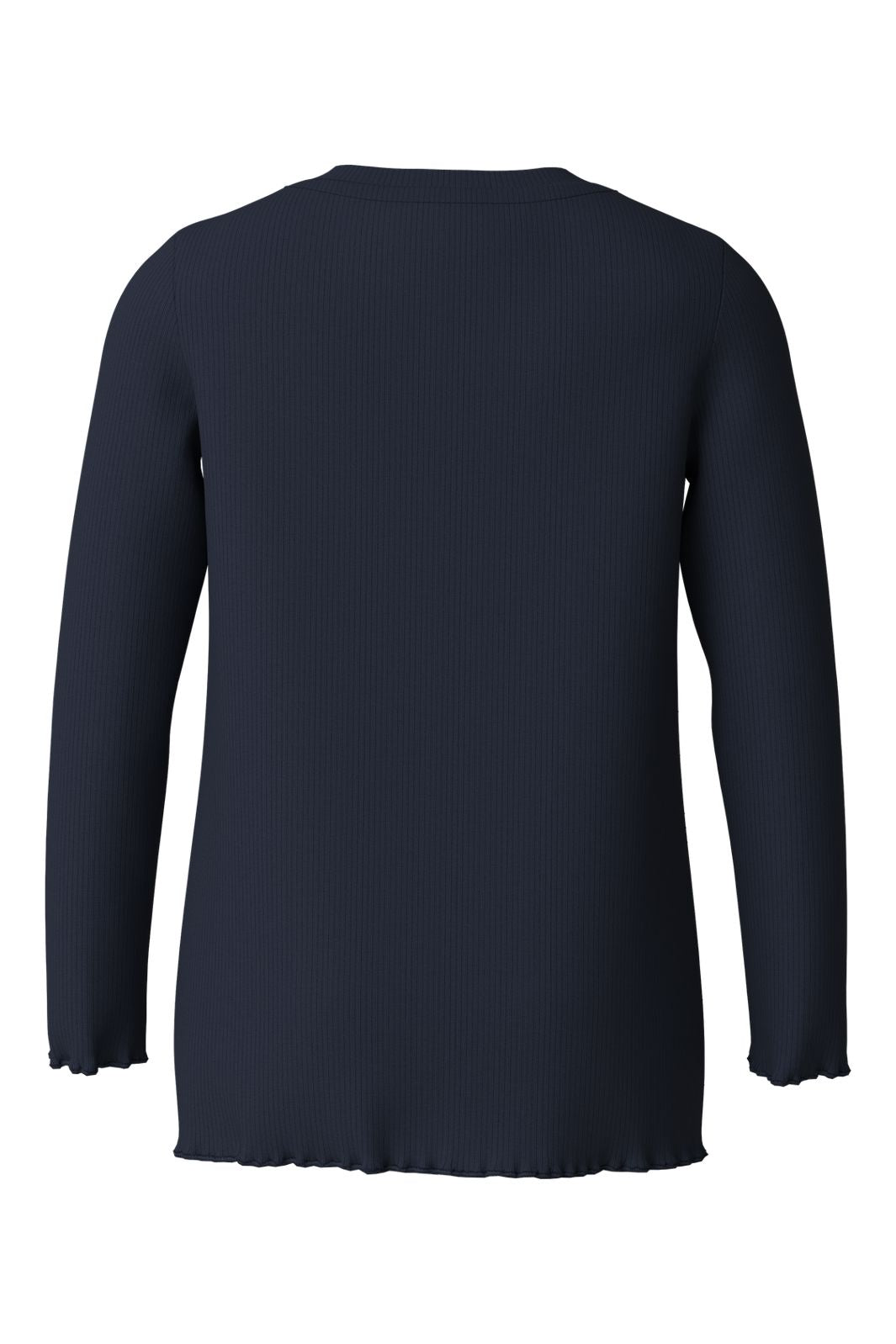 Name It - Nmfvivemmas Ls Slim Top - 5166305 Navy Blazer Bow