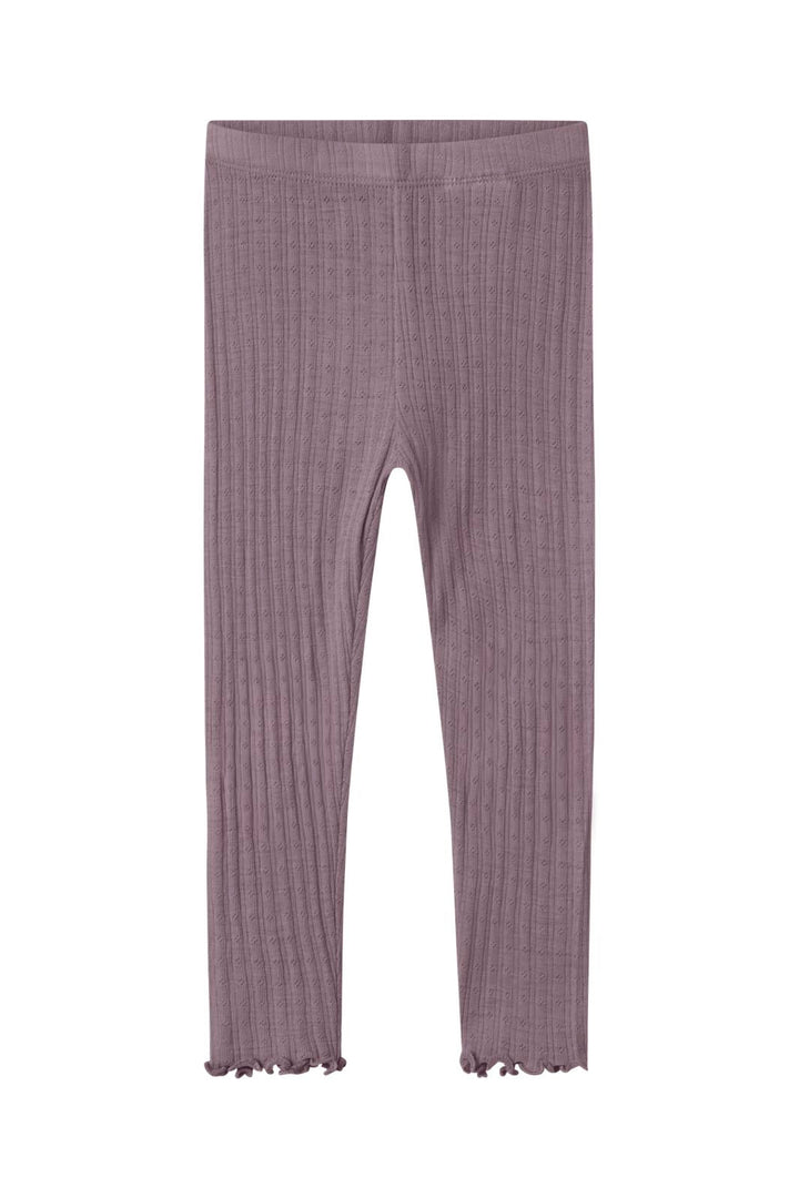 Name It - Nmfwossa Wo/Si Rib Legging - 4969335 Toadstool