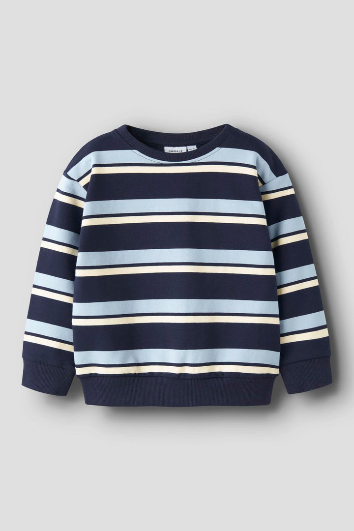 Name It - Nmmdako Ls Nreg Sweat - 4956656 Navy Blazer