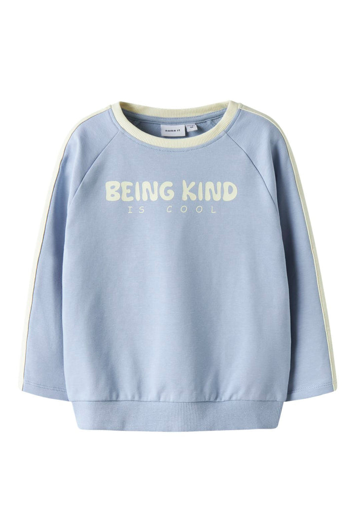 Name It - Nmmdolu Ls Rlx Sweat - 4956561 Blue Fog