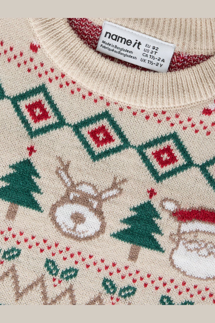 Name It - Nmnralkos Ls Knit - 5161616 Peyote