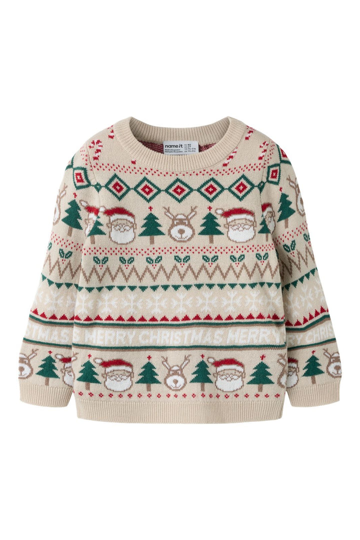 Name It - Nmnralkos Ls Knit - 5161616 Peyote