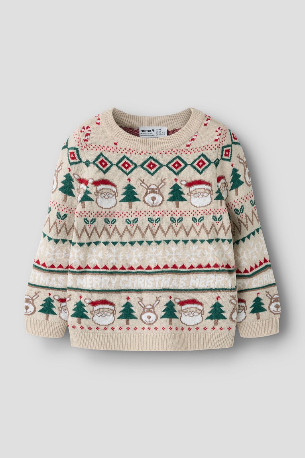 Name It - Nmnralkos Ls Knit - 5161616 Peyote