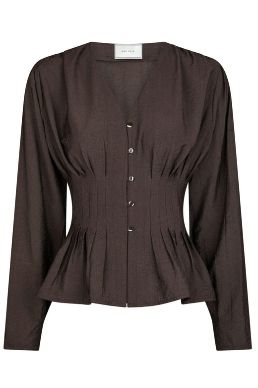 Neo Noir - Alsie Blouse 166655 - 676 - Dark Brown