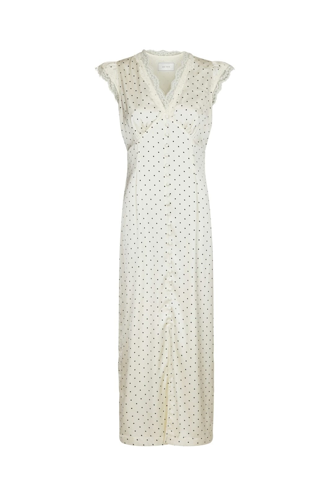 Neo Noir - Aniella Dot Dress 167777 - 122 - Creme