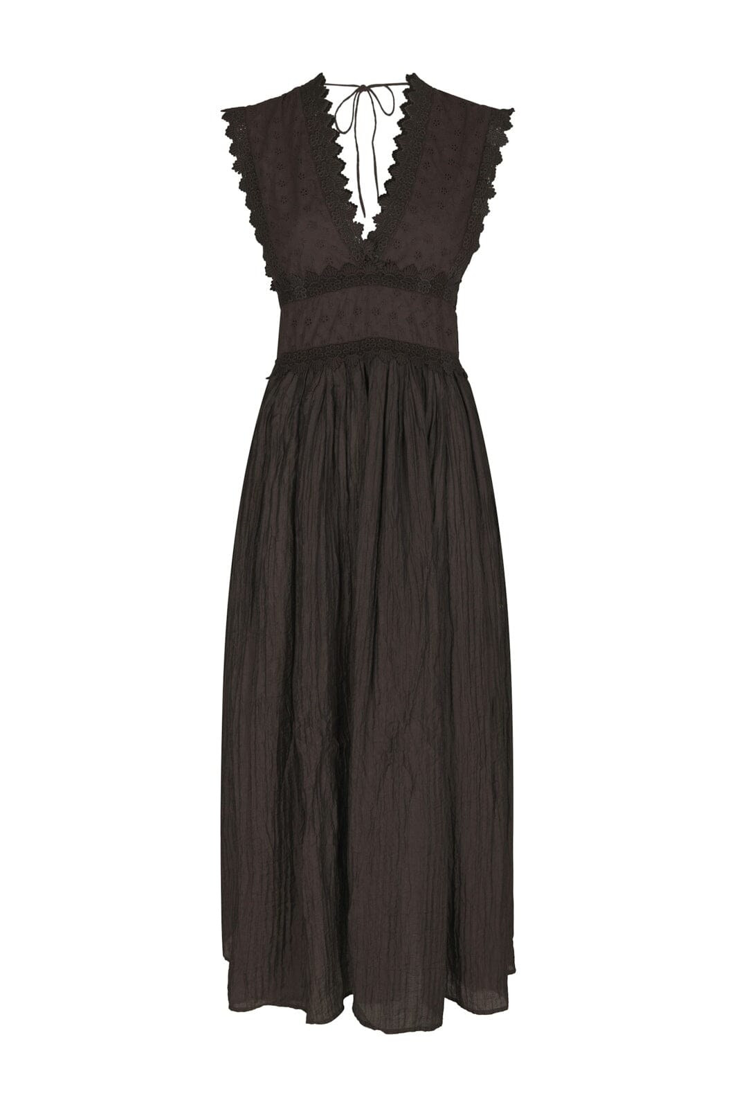 Neo Noir - Arista Lace Dress 169643 - 676 - Dark Brown
