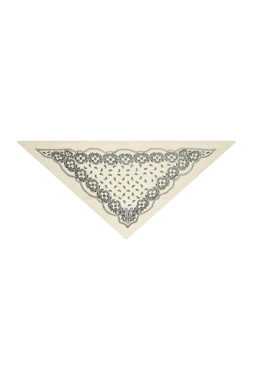 Neo Noir - Ariya Paisley Knit Scarf 171220 - 121 - Off White
