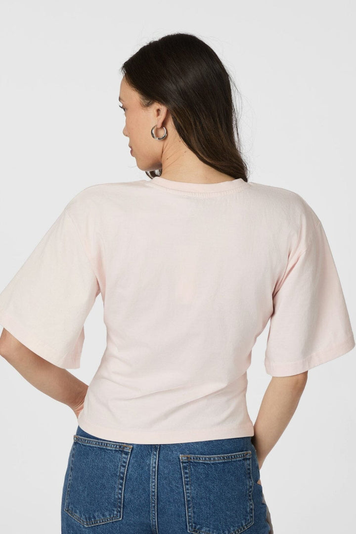 Neo Noir - Asha Boxy Tee 164418 - 754 - Light Pink