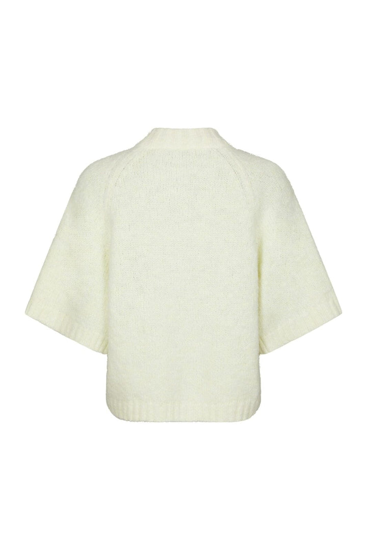 Neo Noir - Benuta Fluffy Knit Cardigan 165816 - 191 - Light Yellow