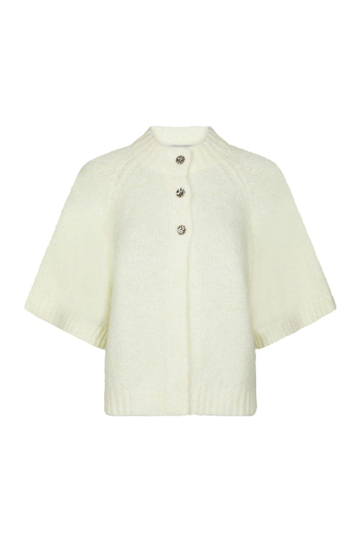 Neo Noir - Benuta Fluffy Knit Cardigan 165816 - 191 - Light Yellow