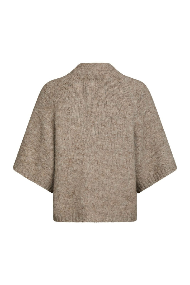 Neo Noir - Benuta Fluffy Knit Cardigan 165816 - 976 - Beige Melange