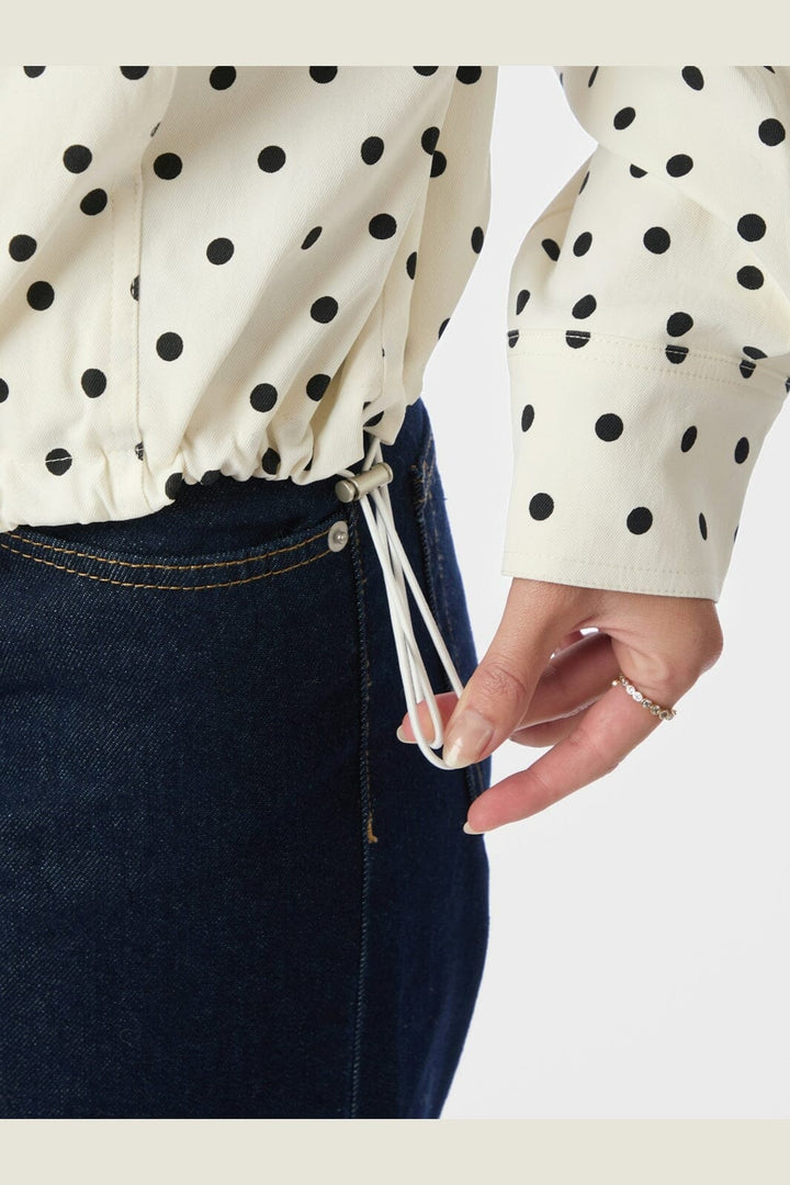 Neo Noir - Callisa Dot Jacket 167353 - 120 - White