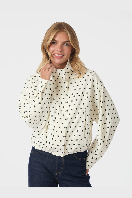 Neo Noir - Callisa Dot Jacket 167353 - 120 - White