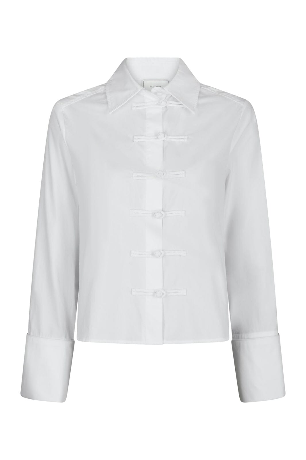 Neo Noir - Cam Poplin Shirt 170424 - 121 - Off White