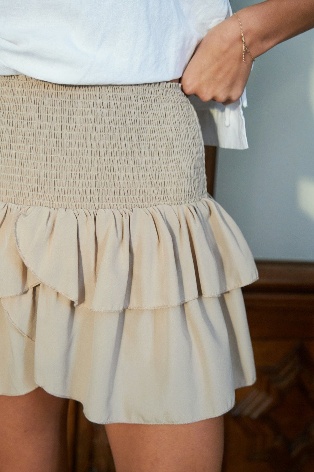 Neo Noir - Carin R Skirt - Sand Nederdele 
