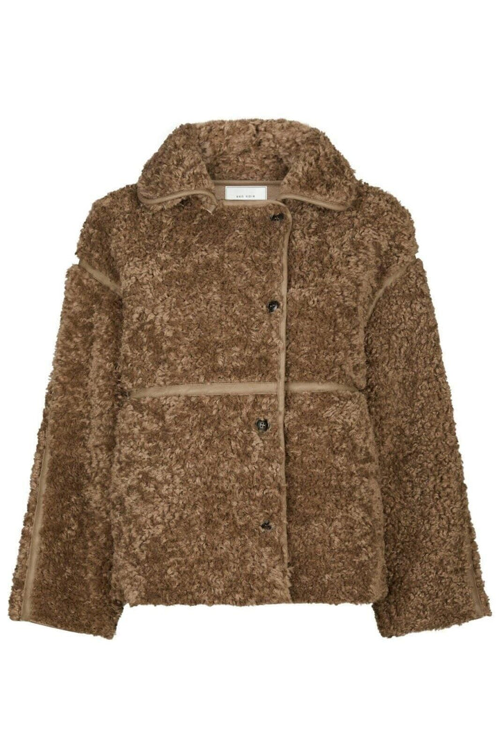 Neo Noir - Castor Faux Fur Jacket 164862 - 214 - Taupe