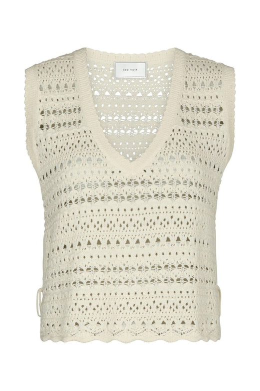 Neo Noir - Catana Crochet Knit Top 165990 - 122 - Creme