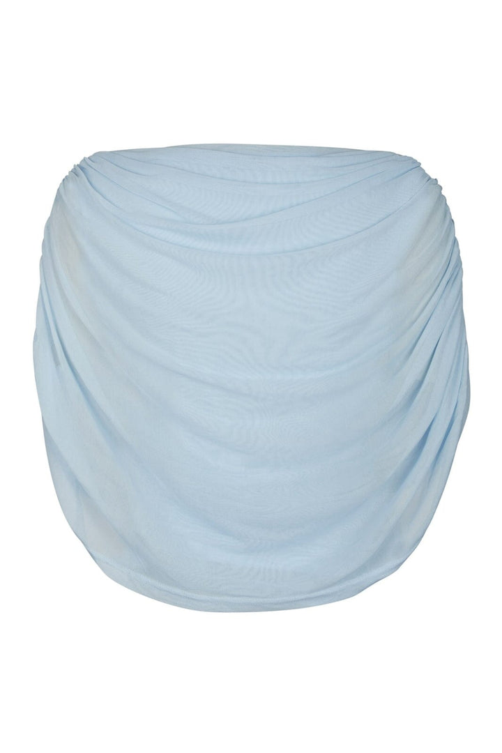 Neo Noir - Cottuna Drapy Mesh Top 167205 - 145 - Light Blue