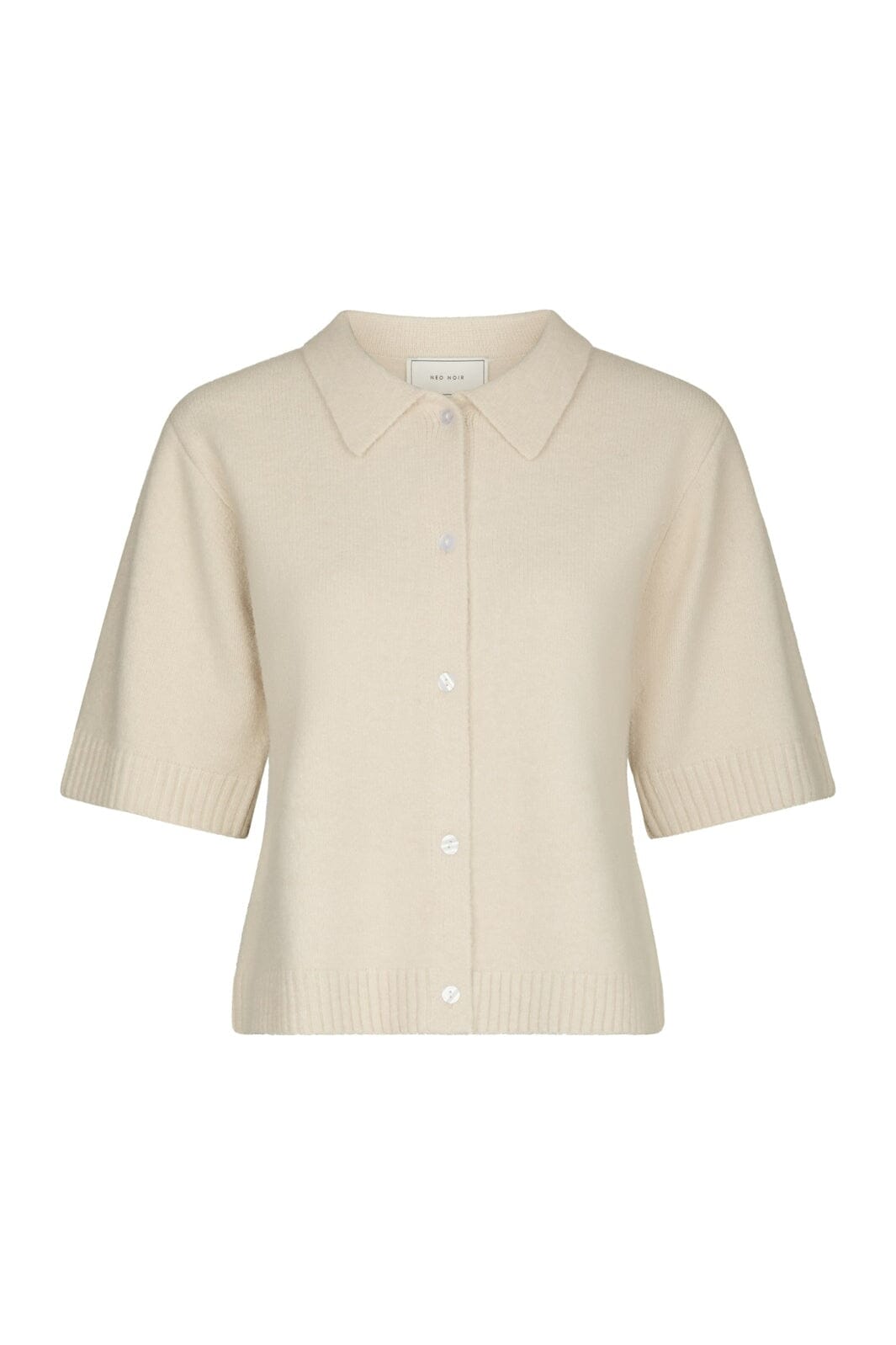 Neo Noir - Cunna Knit Blouse 166251 - 124 - Ivory