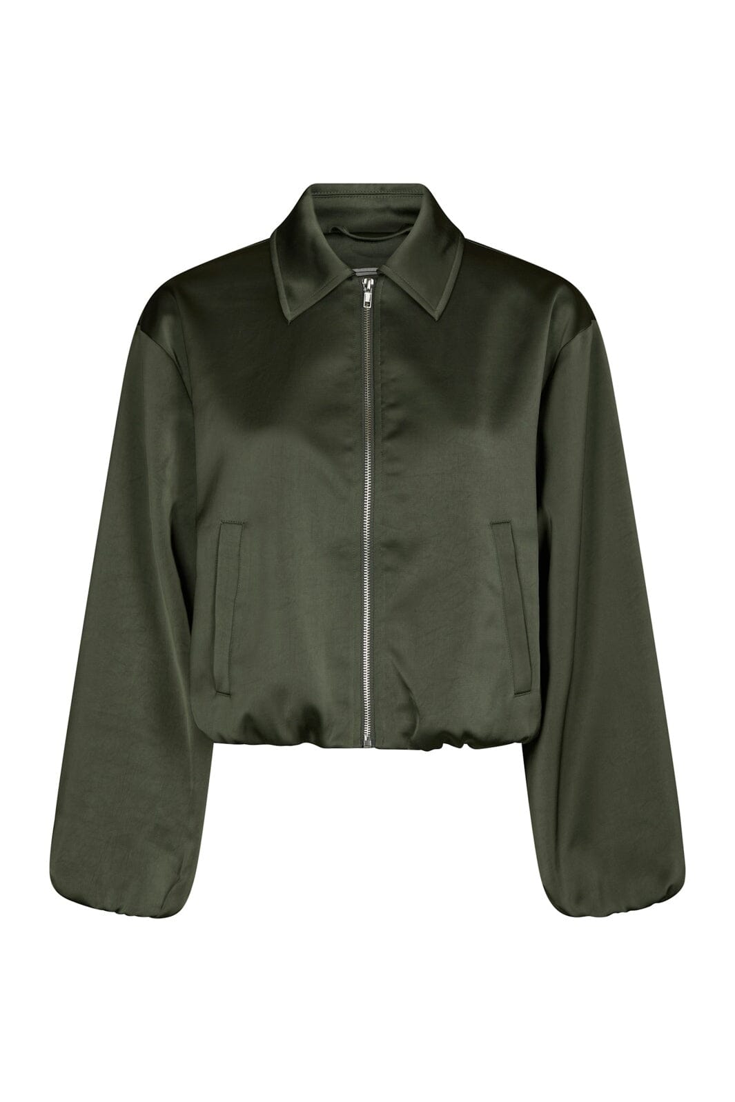 Neo Noir - Denielle Heavy Sateen Jacket 167474 - 591 - Deep Green