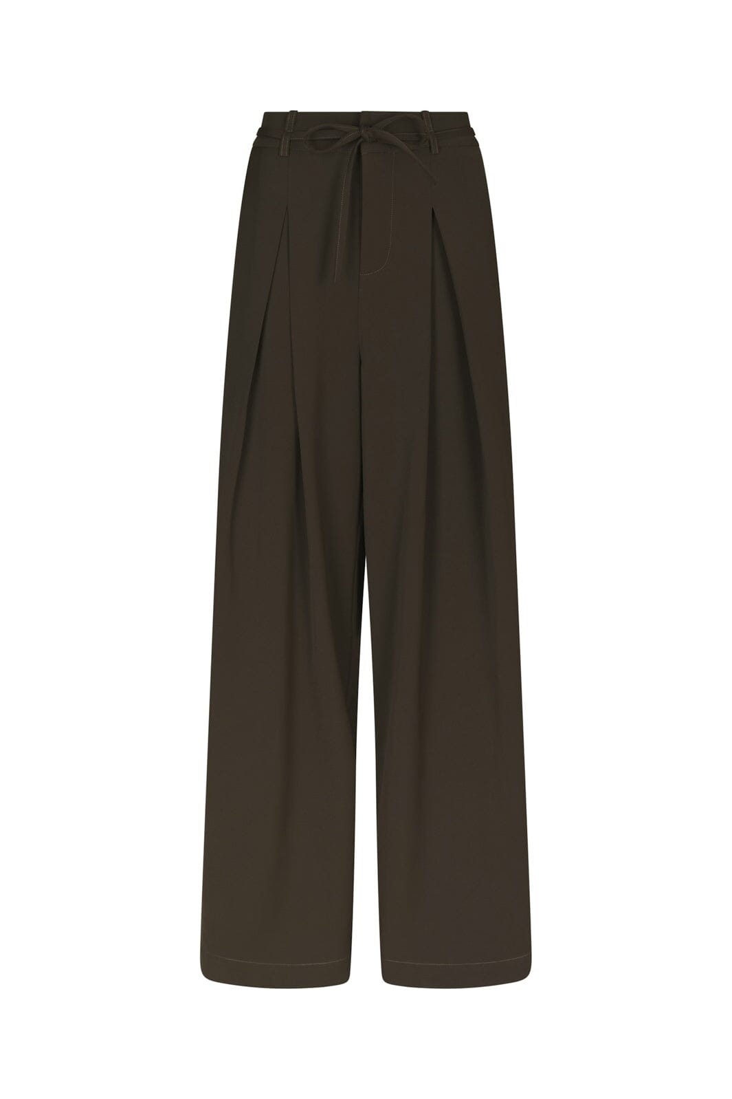 Neo Noir - Eddina Woven Pants 170464 - 676 - Dark Brown