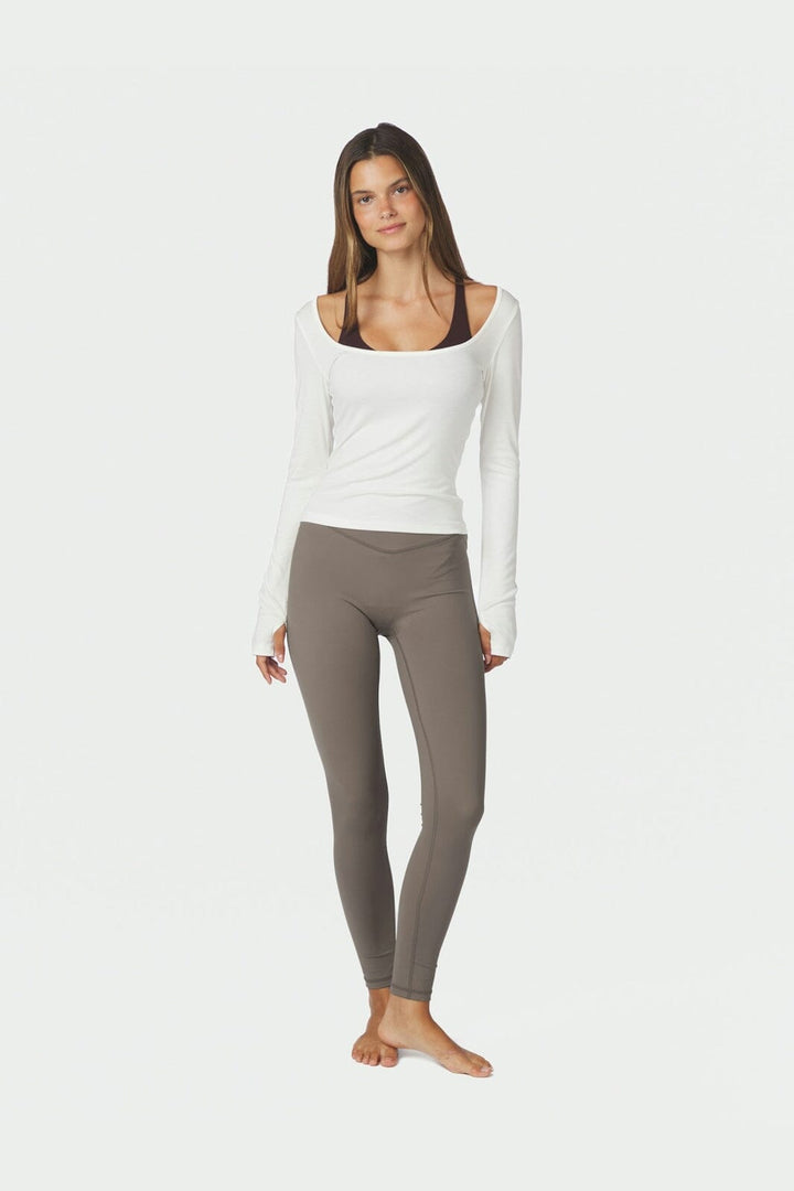 Neo Noir - Elin Jersey Blouse 168341 - 121 - Off White