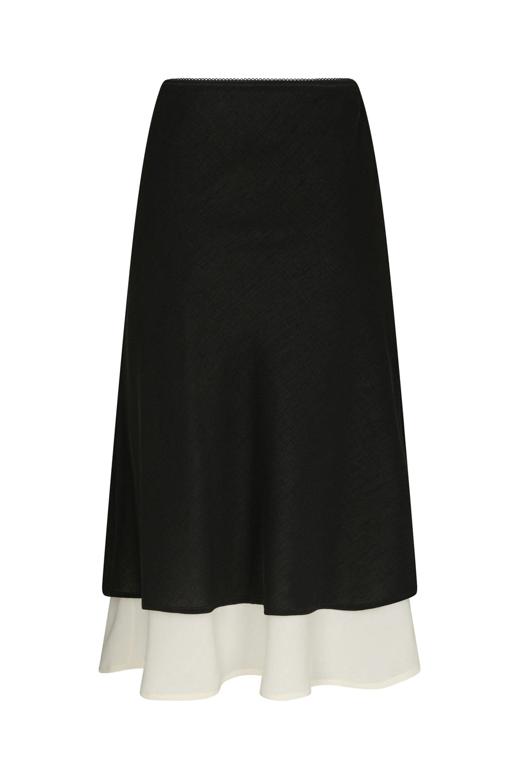 Neo Noir - Elinor Chiffon Skirt 168109 - 100 - Black