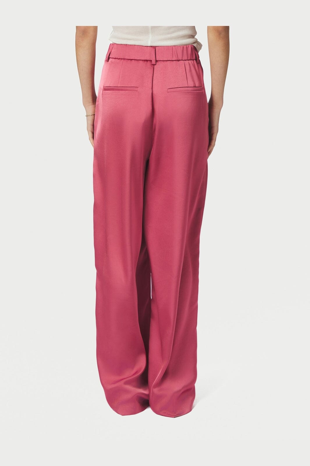 Neo Noir - Emmett Heavy Sateen Pants 164136 - 430 - Cherry Pink