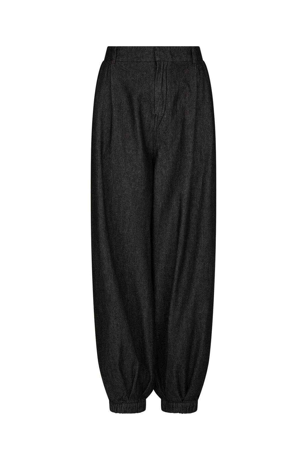 Neo Noir - Fayla Denim Balloon Pants 167399 - 100 - Black