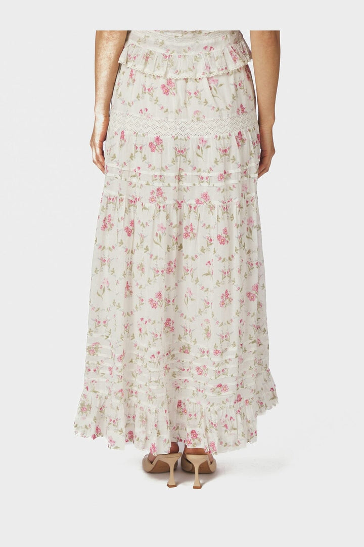 Neo Noir - Fippo Spring Flower Skirt 168727 - 121 - Off White