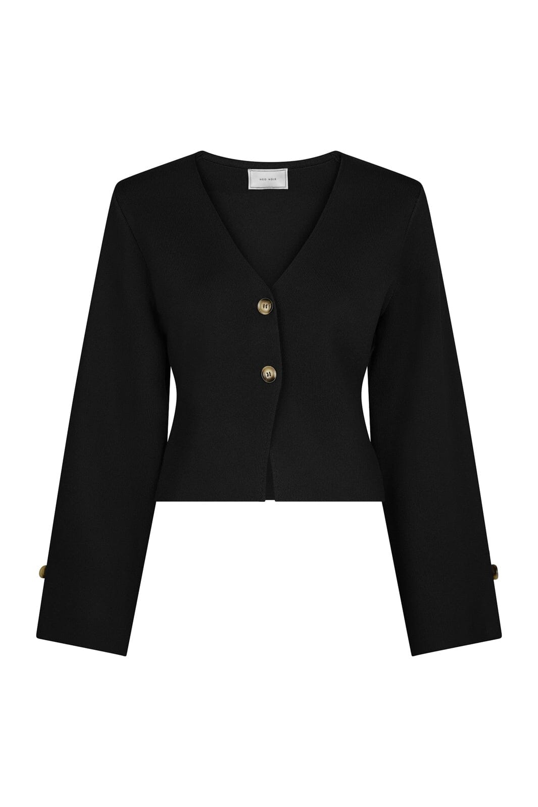 Neo Noir - Fulvia Knit Blouse 167244 - 100 - Black