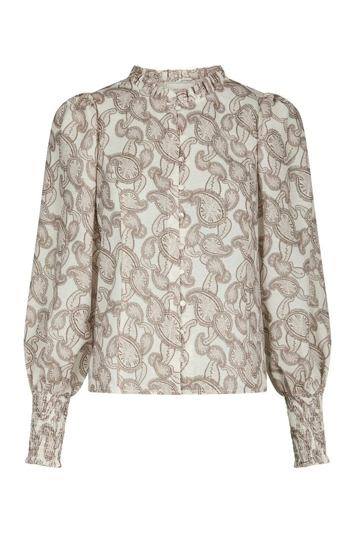 Neo Noir - Gilda Soft Paisley Blouse 167647 - 122 - Creme