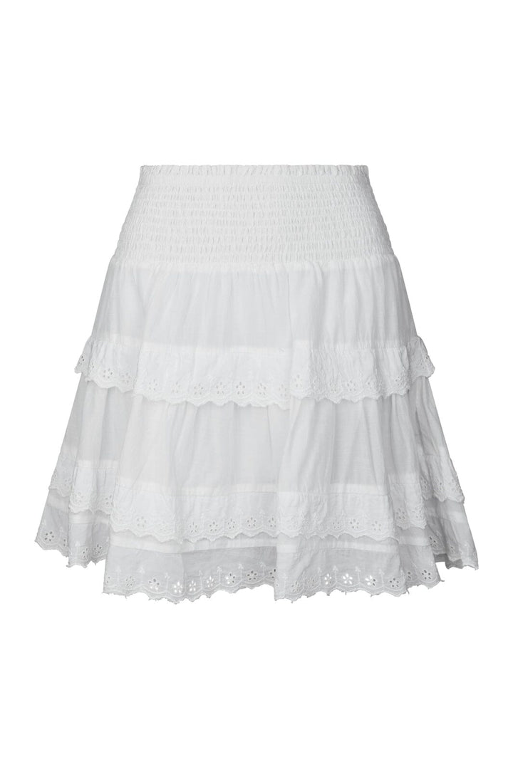 Neo Noir - Heidie Ruffle Skirt 169047 - 120 - White