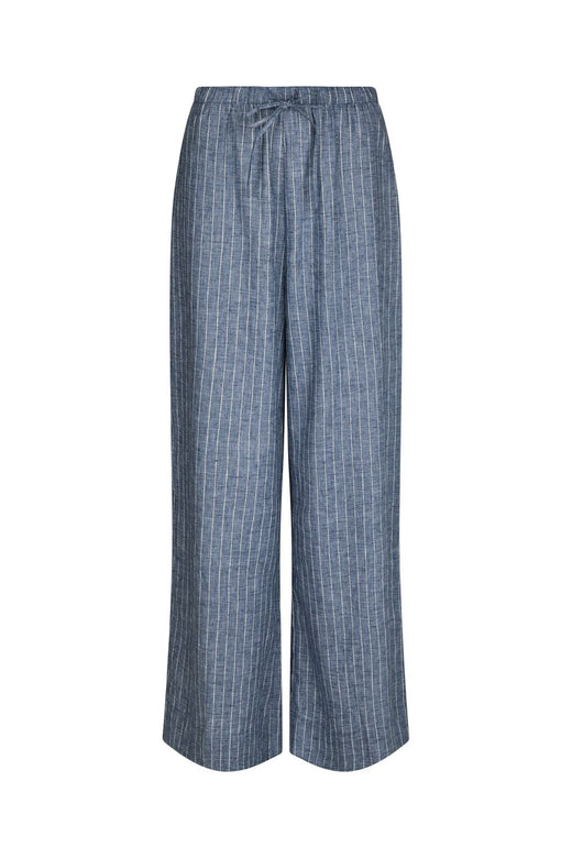 Neo Noir - Heifa Emb Stripe Pants 168372 - 140 - Blue