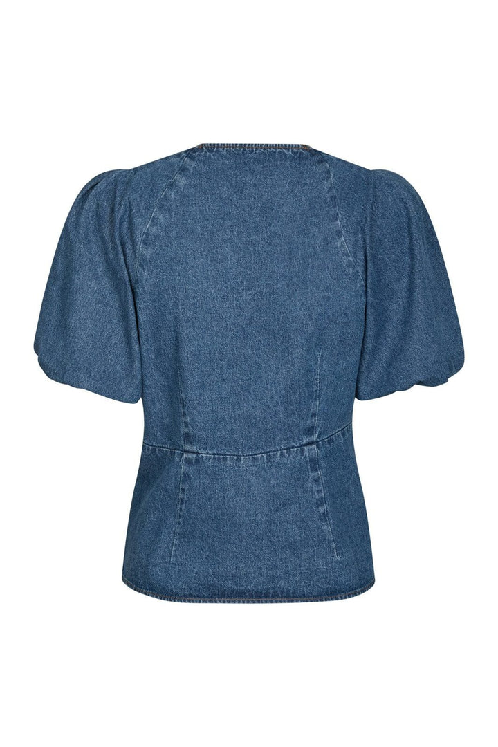 Neo Noir - Irina Denim Blouse 166512 - 140 - Blue