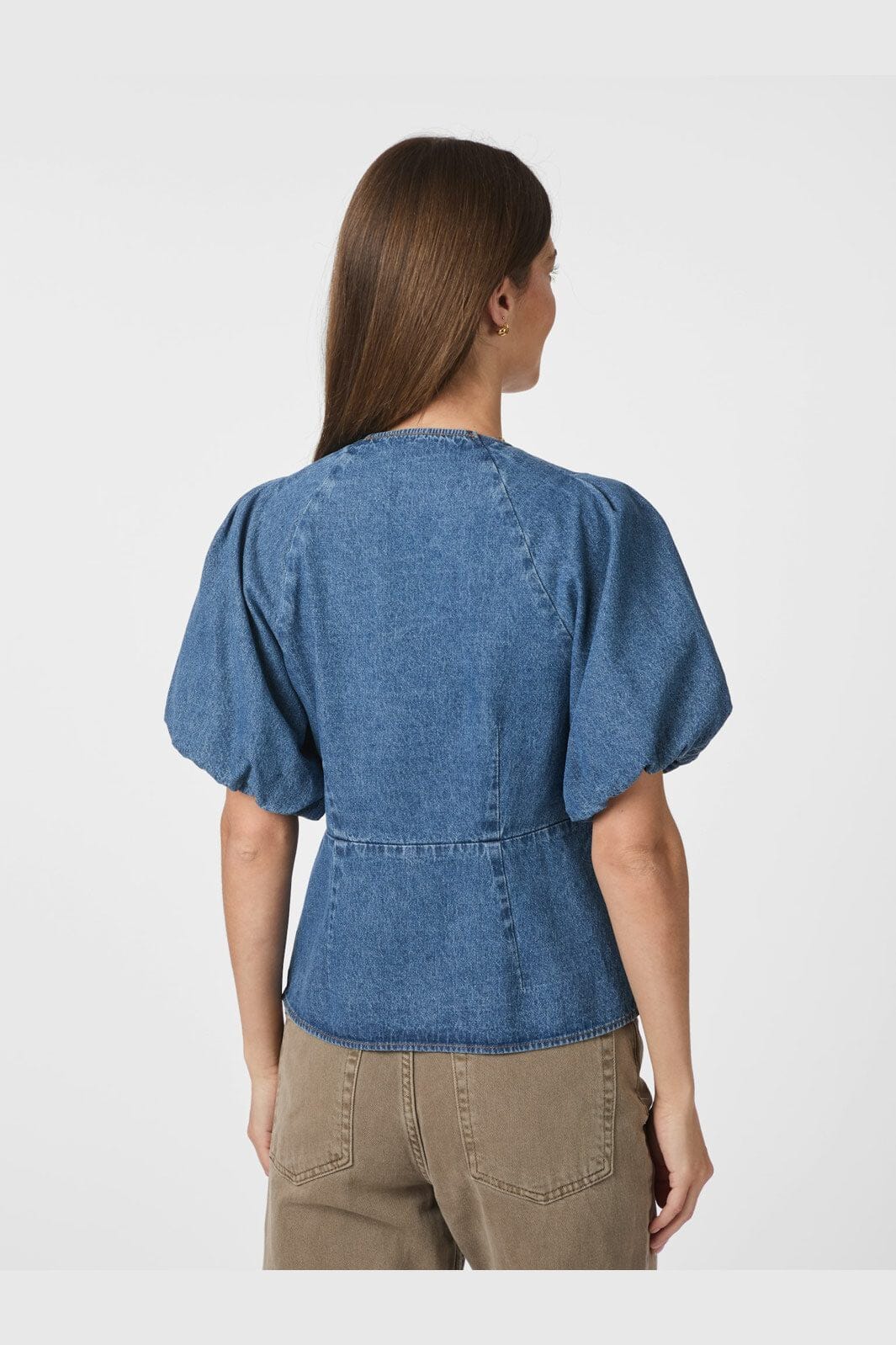 Neo Noir - Irina Denim Blouse 166512 - 140 - Blue