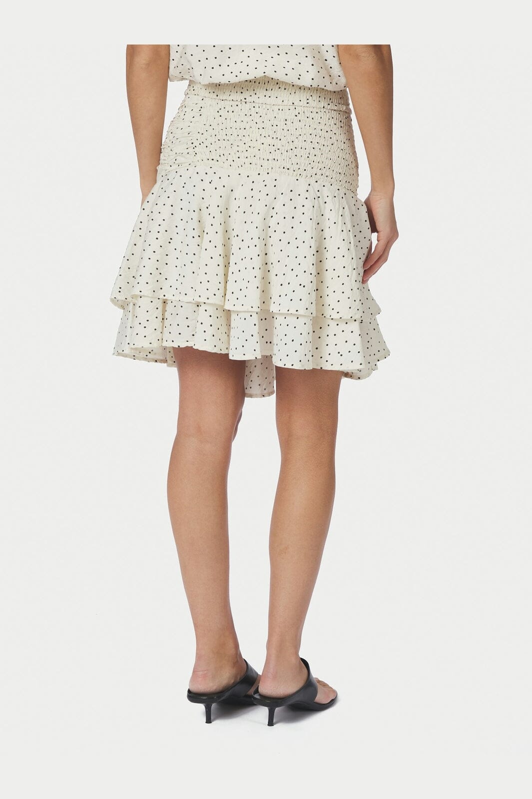 Neo Noir - Janie Mini Dot Skirt 168986 - 121 - Off White
