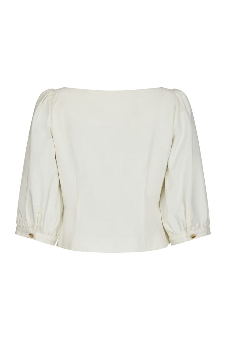 Neo Noir - Jeannie Twill Blouse 167719 - 121 - Off White