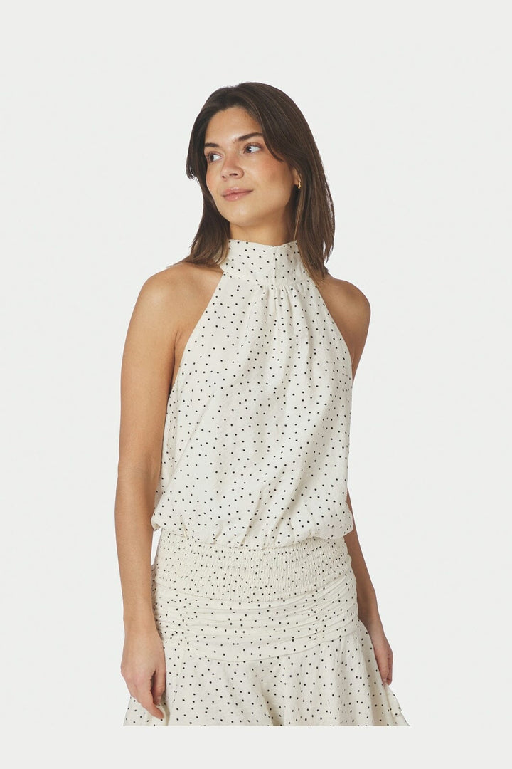 Neo Noir - Jos Mini Dot Top 168989 - 121 - Off White